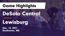 DeSoto Central  vs Lewisburg Game Highlights - Dec. 14, 2021