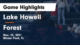 Lake Howell  vs Forest  Game Highlights - Nov. 23, 2021