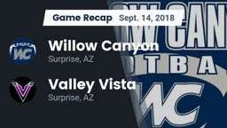 Recap: Willow Canyon  vs. Valley Vista  2018