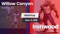 Matchup: Willow Canyon vs. Ironwood  2018