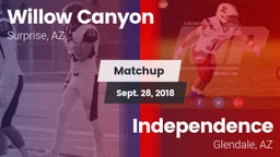 Matchup: Willow Canyon vs. Independence  2018