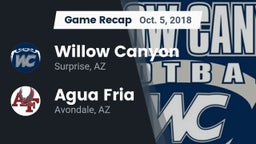Recap: Willow Canyon  vs. Agua Fria  2018