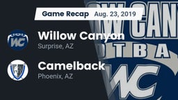 Recap: Willow Canyon  vs. Camelback  2019