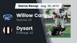 Recap: Willow Canyon  vs. Dysart  2019
