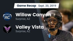 Recap: Willow Canyon  vs. Valley Vista  2019