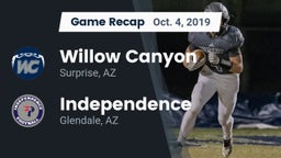 Recap: Willow Canyon  vs. Independence  2019