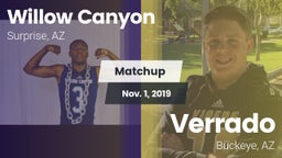 Matchup: Willow Canyon vs. Verrado  2019