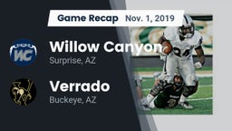 Recap: Willow Canyon  vs. Verrado  2019