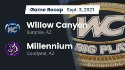 Recap: Willow Canyon  vs. Millennium   2021