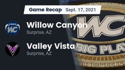 Recap: Willow Canyon  vs. Valley Vista  2021