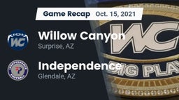 Recap: Willow Canyon  vs. Independence  2021