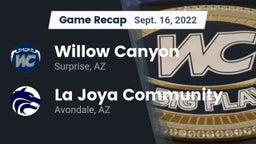 Recap: Willow Canyon  vs. La Joya Community  2022