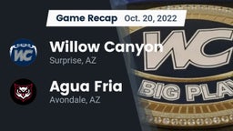 Recap: Willow Canyon  vs. Agua Fria  2022