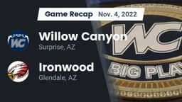 Recap: Willow Canyon  vs. Ironwood  2022