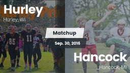 Matchup: Hurley vs. Hancock  2016