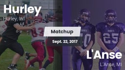 Matchup: Hurley vs. L'Anse  2017