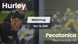 Matchup: Hurley vs. Pecatonica  2018