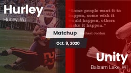 Matchup: Hurley vs. Unity  2020