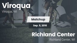 Matchup: Viroqua vs. Richland Center  2016
