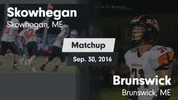 Matchup: Skowhegan vs. Brunswick  2016