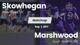 Matchup: Skowhegan vs. Marshwood  2017