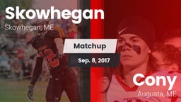 Matchup: Skowhegan vs. Cony  2017