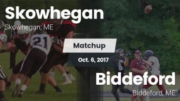 Matchup: Skowhegan vs. Biddeford  2017