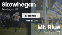 Matchup: Skowhegan vs. Mt. Blue  2017