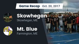 Recap: Skowhegan  vs. Mt. Blue  2017