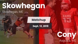Matchup: Skowhegan vs. Cony  2019