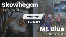 Matchup: Skowhegan vs. Mt. Blue  2019