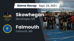 Recap: Skowhegan  vs. Falmouth  2021