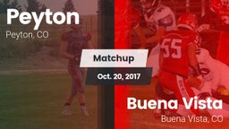 Matchup: Peyton vs. Buena Vista  2017