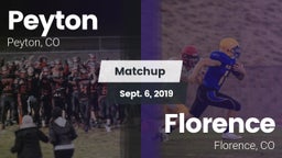 Matchup: Peyton vs. Florence  2019