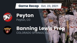 Recap: Peyton  vs. Banning Lewis Prep 2021