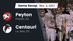 Recap: Peyton  vs. Centauri  2021