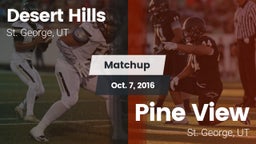 Matchup: Desert Hills vs. Pine View  2016