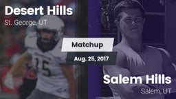 Matchup: Desert Hills vs. Salem Hills  2017