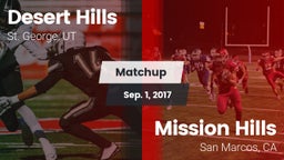 Matchup: Desert Hills vs. Mission Hills  2017