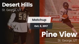 Matchup: Desert Hills vs. Pine View  2017