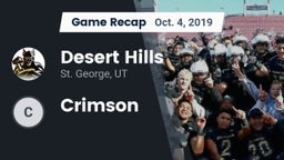 Recap: Desert Hills  vs. Crimson  2019