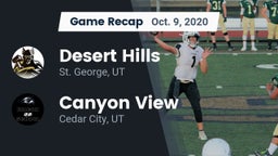 Recap: Desert Hills  vs. Canyon View  2020
