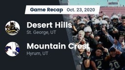 Recap: Desert Hills  vs. Mountain Crest  2020
