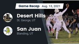 Recap: Desert Hills  vs. San Juan  2021
