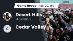 Recap: Desert Hills  vs. Cedar Valley 2021