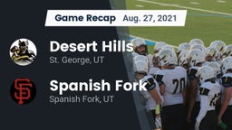 Recap: Desert Hills  vs. Spanish Fork  2021