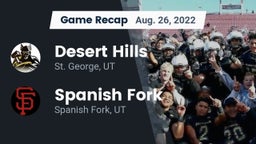 Recap: Desert Hills  vs. Spanish Fork  2022
