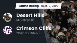 Recap: Desert Hills  vs. Crimson Cliffs  2022