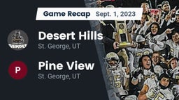 Recap: Desert Hills  vs. Pine View  2023