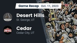 Recap: Desert Hills  vs. Cedar  2023